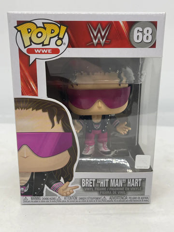 Bret "Hit Man" Hart #68 WWE Pop! Vinyl PRE-OWNED