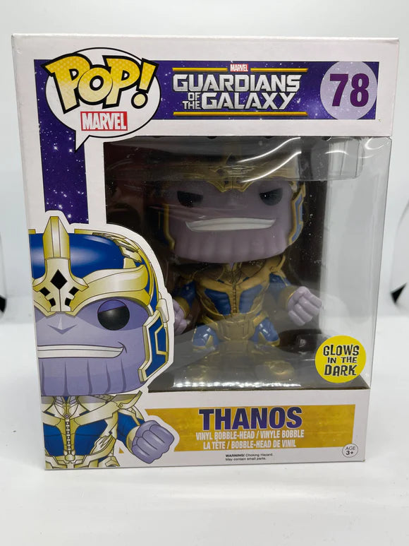 Thanos #78 (Glow in the Dark Entertainment Earth Exclusive) #78 Marvel Guardians of the Galaxy Pop! Vinyl
