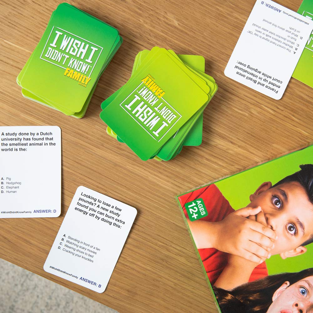 I Wish I Didn't Know! Family Edition