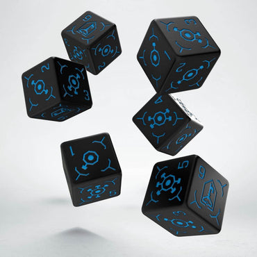 Q-Workshop - Ingress Resistance 6D6 Dice (6)