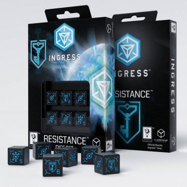 Q-Workshop - Ingress Resistance 6D6 Dice (6)