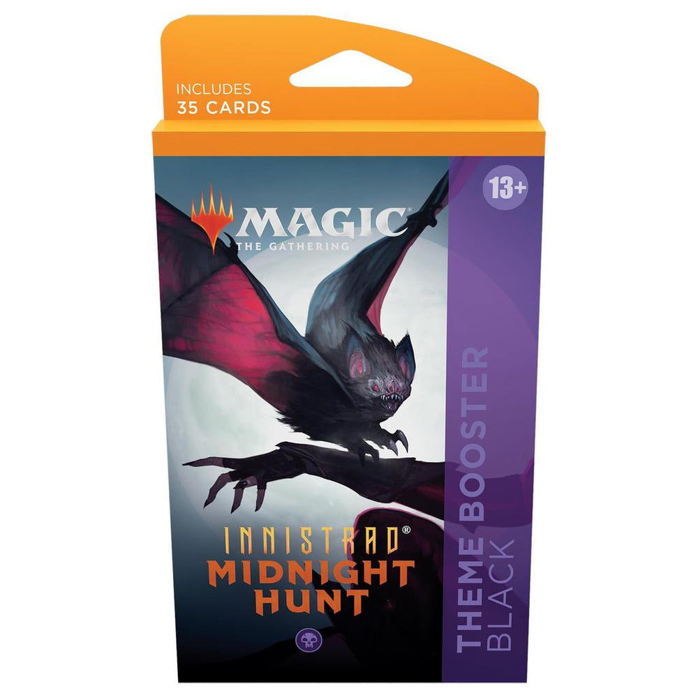 Magic Innistrad Midnight Hunt Theme Booster Pack - Black