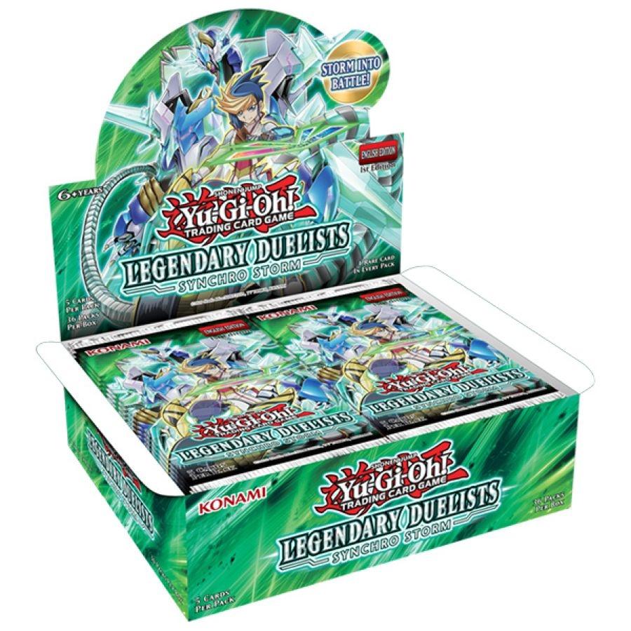 Yu-Gi-Oh - Legendary Duelists Synchro Storm Booster Display