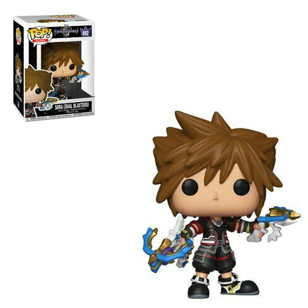 Sora (Dual Blasters) #492 Kingdom Hearts Pop! Vinyl