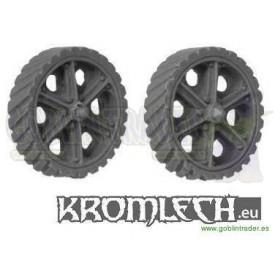 Kromlech Conversion Bitz: Artillery Wheels (4)