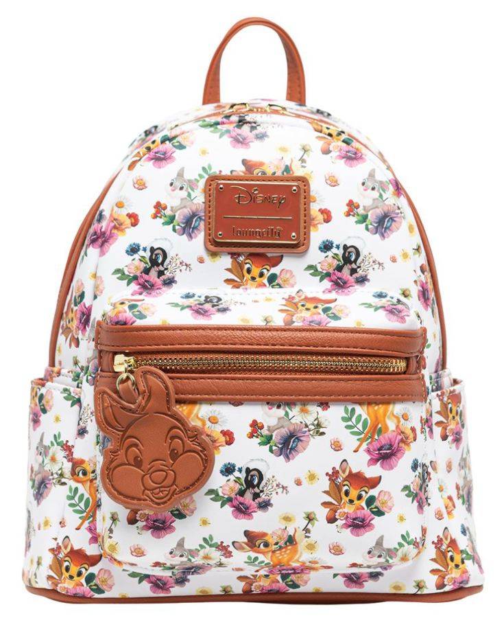 Bambi, Thumper & Flower Floral Mini Backpack
