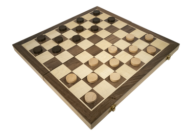 LPG Wooden Folding Chess/Checkers/Backgammon Set 35cm