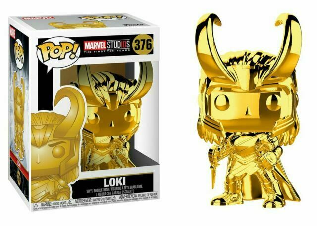 Loki (Gold) #376 Marvel Studios the First Ten Years Pop! Vinyl