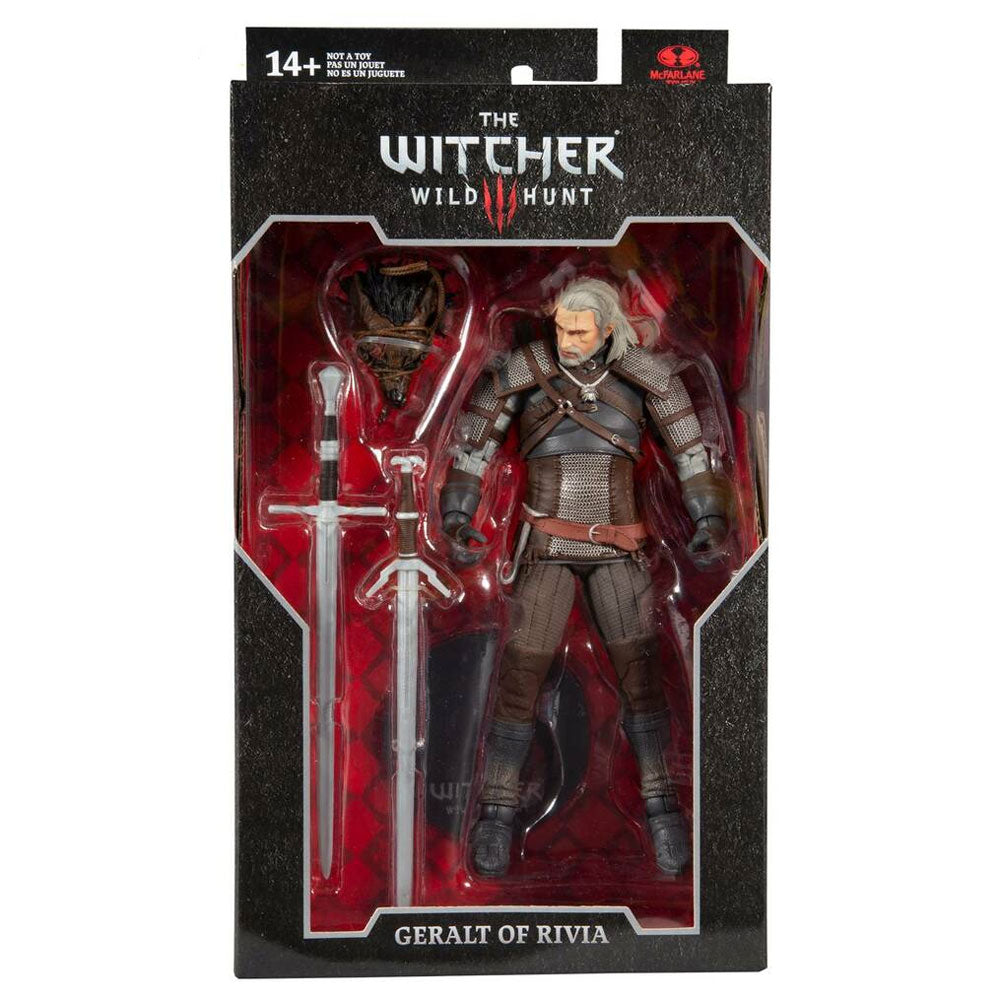 The Witcher Geralt Of Rivia 7" Action Figure