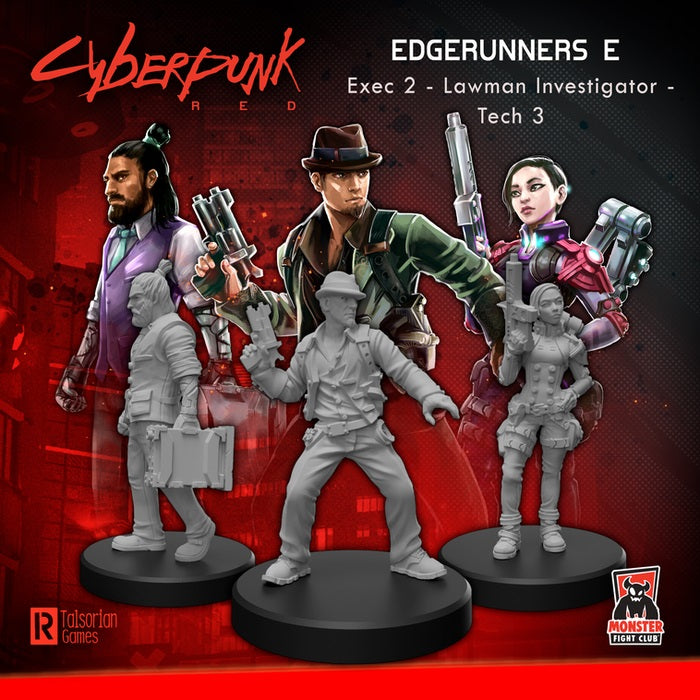 Cyberpunk Red RPG: Combat Zoners - Edgerunners E