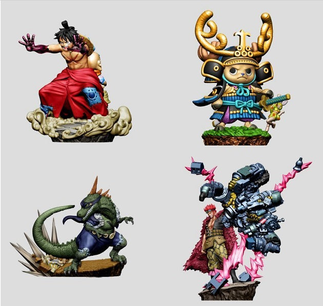 Logbox Re:Birth Wanokuni One Piece Figure Vol.2 (Set of 4)