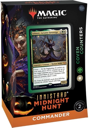 Magic Innistrad Midnight Hunt Commander Deck Coven Counters