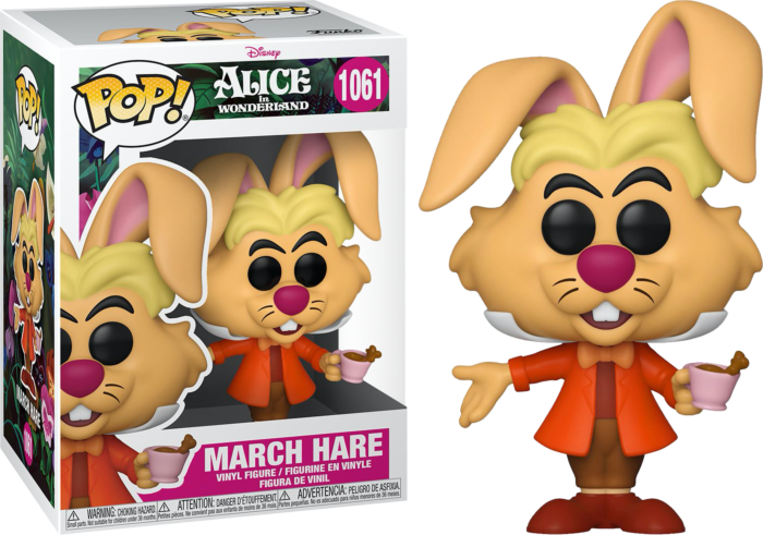 March Hare #1061 Alice in Wonderland 70th Anniversary Pop! Vinyl