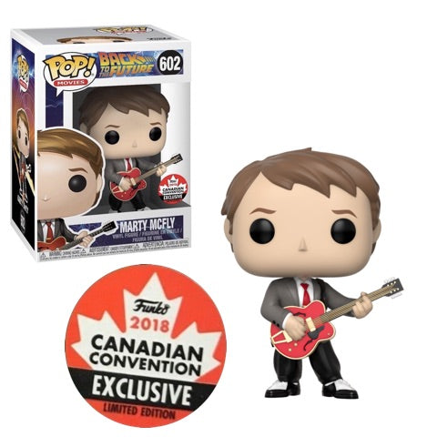 Marty Mcfly (2018 Canadian Convention Exclusive) #602 Back to the Future Pop! Vinyl