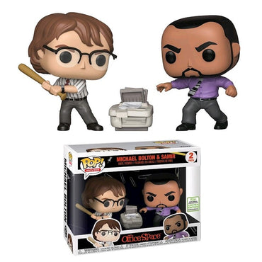 Michael Bolton & Samir 2 Pack OfficeSpace 2019 Spring Convention Limited Edition Pop! Vinyl