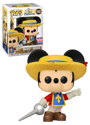 Mickey Musketeer #1042 The Three Musketeers Disney Pop! Vinyl