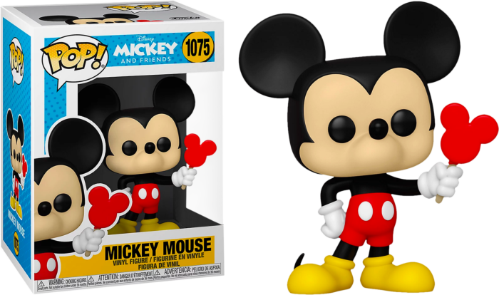 Mickey Mouse with Popsicle #1075 US Exclusive Disney Pop! Vinyl