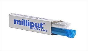Milliput Superfine Silver grey 2-Part Putty