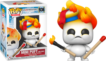 Ghostbusters: Afterlife - Mini Puft on Fire Pop!