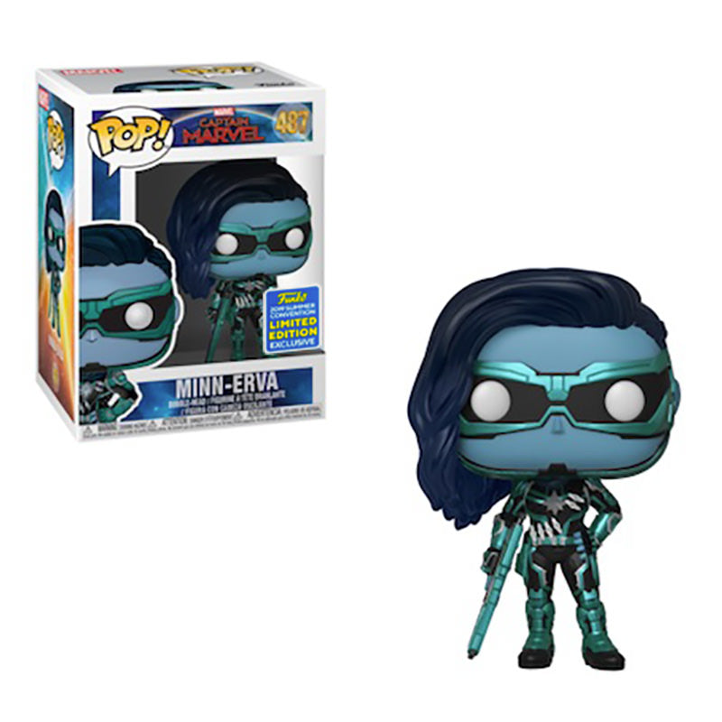 Minn-Erva #487 SDCC 2020 Exclusive Captain Marvel Pop! Vinyl
