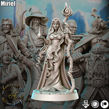 Miriel - Against the Shadows - Green Wildling Miniatures