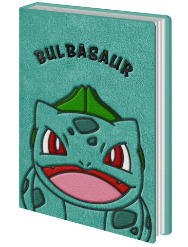 Pokemon A5 Premium Plush Noteboook - Bulbasaur
