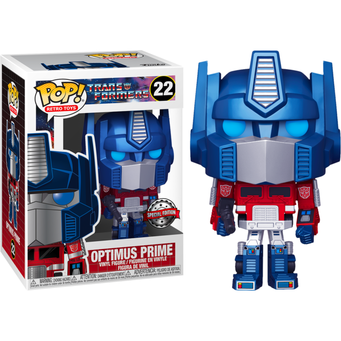 Optimus Prime #22 Transformers US Exclusive Pop! Vinyl