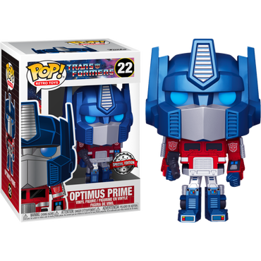 Optimus Prime #22 Transformers US Exclusive Pop! Vinyl