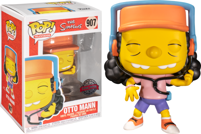 Otto Mann (Special Edition) #907 The Simpsons US Exclusive Pop! Vinyl