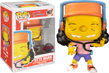 Otto Mann (Special Edition) #907 The Simpsons US Exclusive Pop! Vinyl
