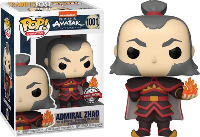 Admiral Zhao (Glow Special Edition) #1001 Avatar the Last Airbender Pop! Vinyl