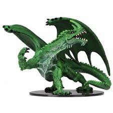 Pathfinder Battles Deep Cuts Gargantuan Green Dragon