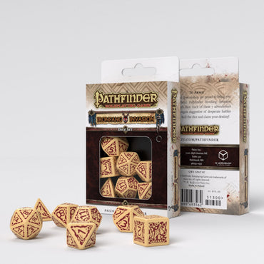 Q-Workshop Pathfinder Ironfang Invasion Dice Set (7)