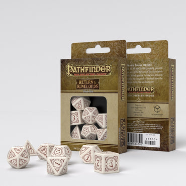 Q-Workshop Pathfinder Return of the Runelords Dice Set (7)