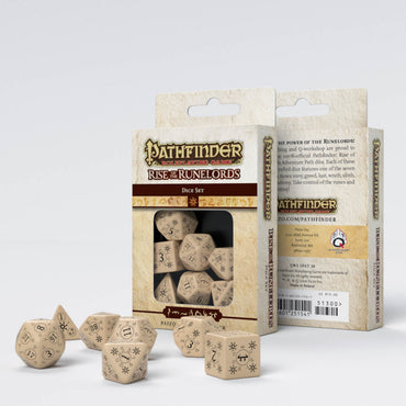 Q-Workshop Pathfinder Rise of Runelords Dice Set (7)