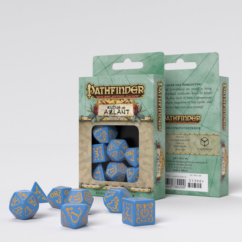 Q-Workshop Pathfinder Ruins of Azlant Dice Set (7)