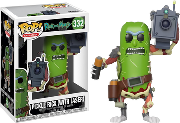 Pickle Rick (With Laser) #332 Rick and Morty Pop! Vinyl