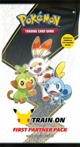 Pokemon TCG First Partner Pack 25th Anniversary - Galar