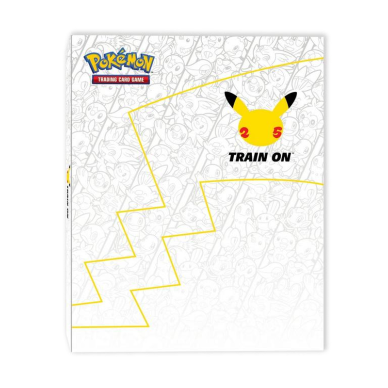 Pokemon 25th Anniversary First Partner Collector's Binder with Jumbo C Pokemon 25th Anniversary First Partner Collector's Binder with Jumbo C