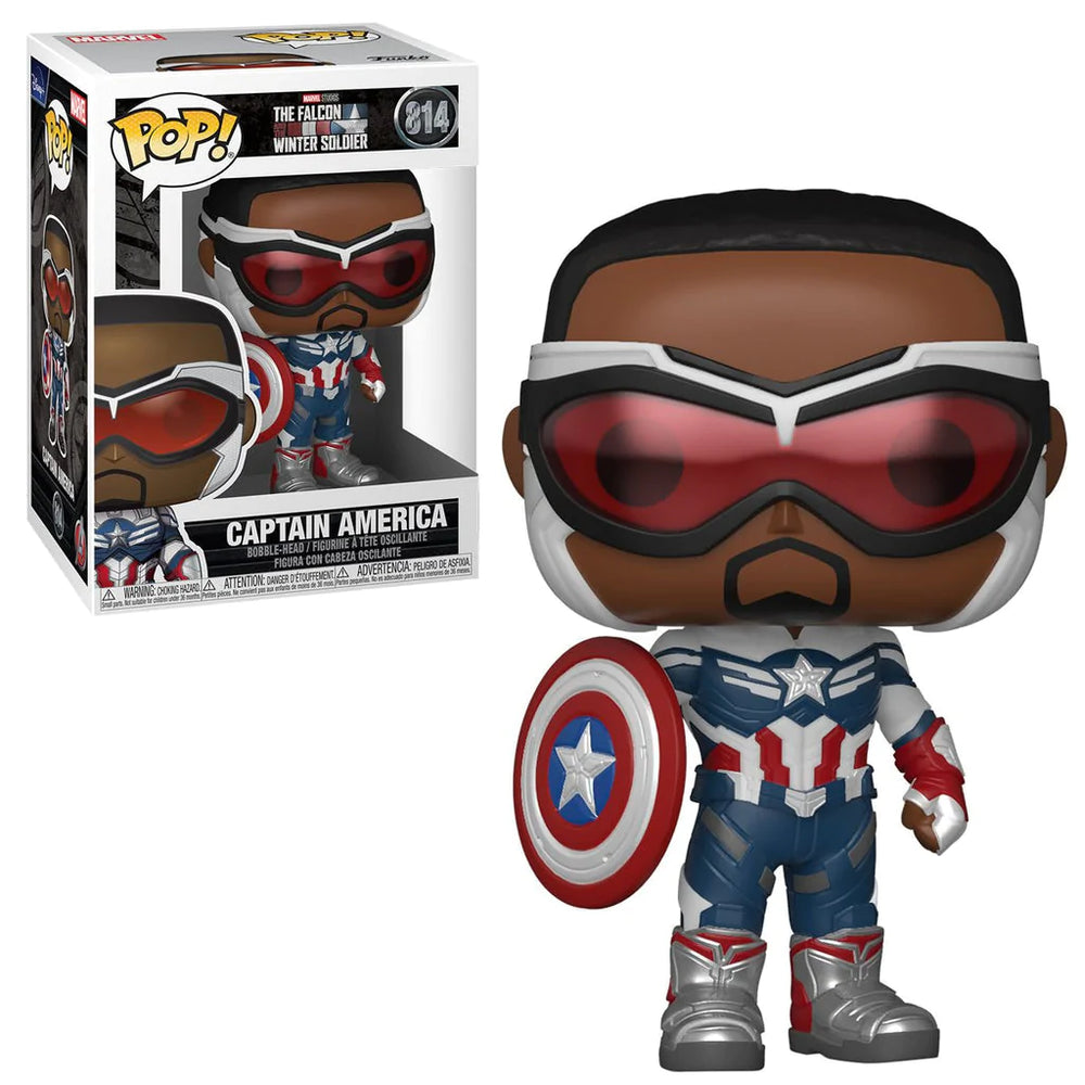 Captain America #814 The Falcon Winter Soldier Pop! Vinyl