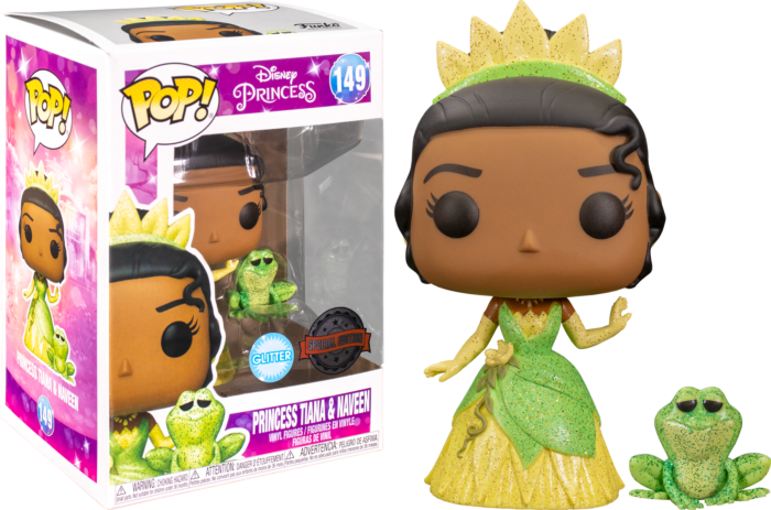 Tiana & Naveen Glitter (Glitter Special Edition) #149 The Princess & The Frog Disney Pop! Vinyl