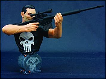 The Punisher with Sniper Rifle Bust Diamond Select