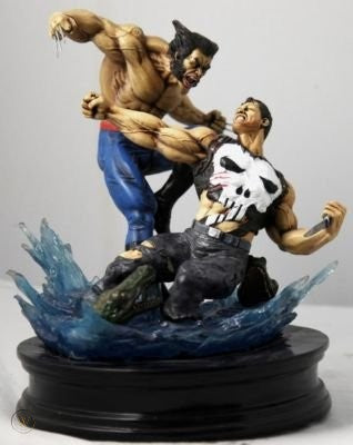 Punisher vs Wolverine Non-Gen Statue