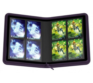 Ultimate Guard 4-Pocket ZipFolio XenoSkin Purple Folder