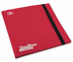 Ultimate Guard 12-Pocket QuadRow FlexXfolio Red Folder
