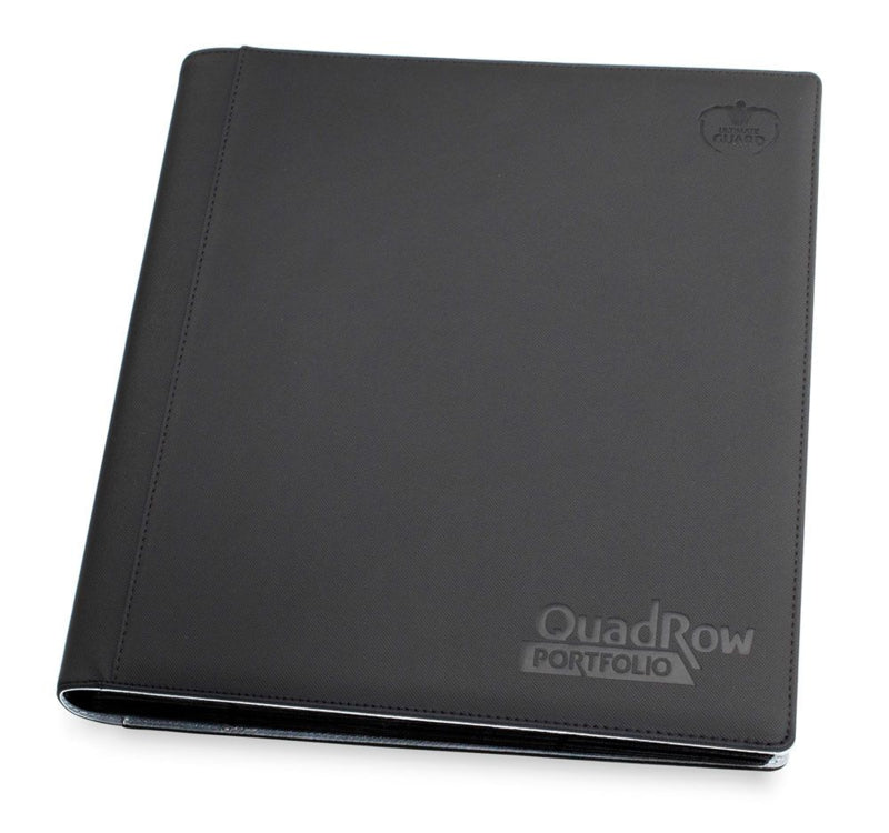 Ultimate Guard 12-Pocket QuadRow Portfolio XenoSkin Black Folder