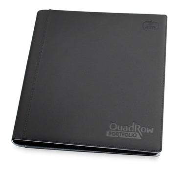 Ultimate Guard 12-Pocket QuadRow Portfolio XenoSkin Black Folder