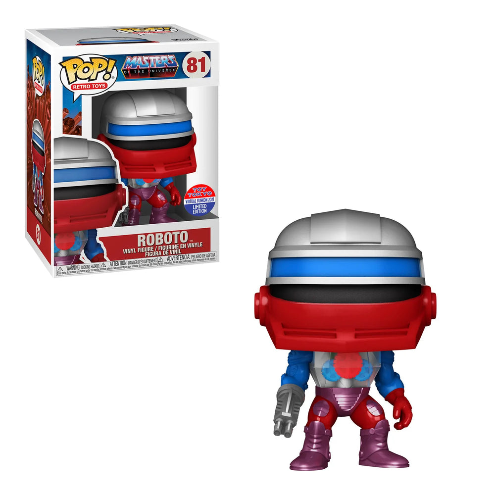 Roboto (Toy Tokyo 2021 Exclusive) #81 Masters of the Universe Pop! Vinyl