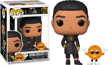 Ravonna Renslayer with Miss MInutes #899 Loki Pop! Vinyl