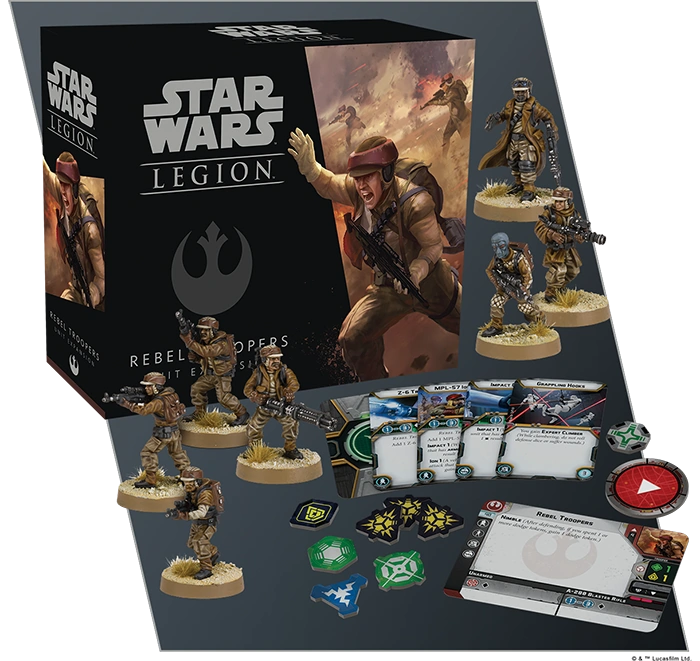 Star Wars Legion Rebel Troopers Expansion